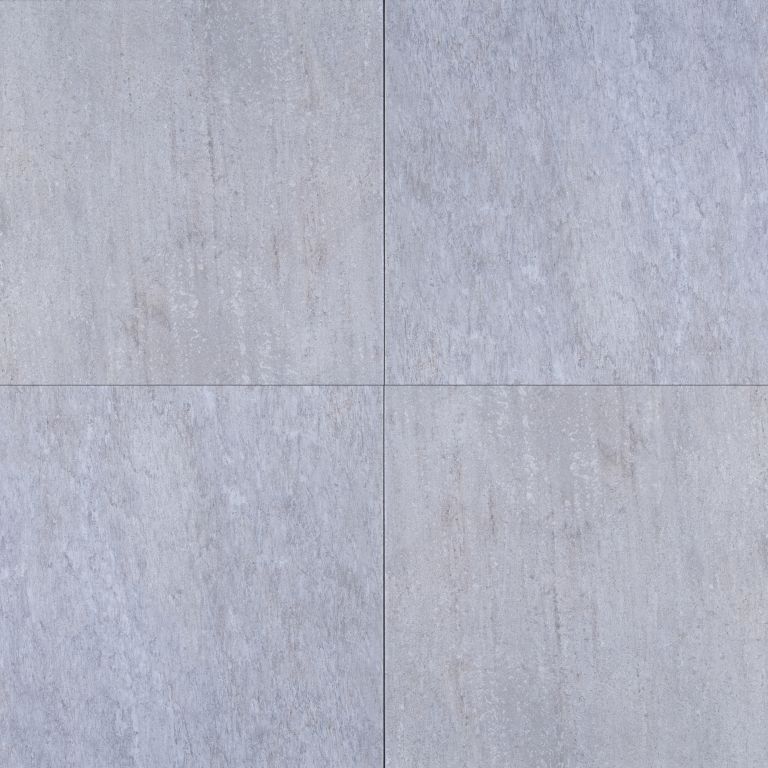 GeoCeramica Quatrz look 80x80x4 cm Lichtgrijs